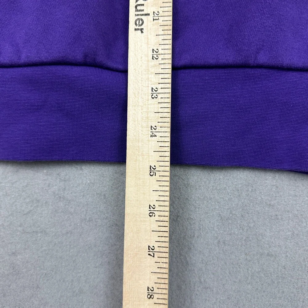 Los Angeles Lakers Hoodie Men Medium Purple Nike Pullover Sweatshirt Logo NBA M